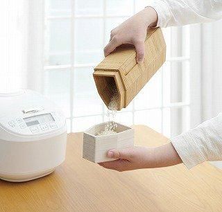 kirisai 桐の冷蔵こめ櫃1kg