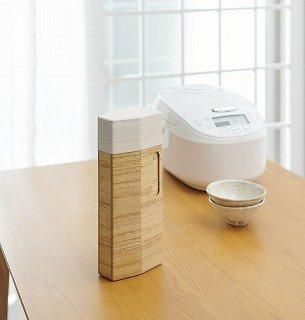 kirisai 桐の冷蔵こめ櫃1kg