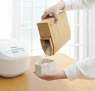 kirisai 桐の冷蔵こめ櫃2kg