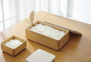 kirisai 桐のレンジでお櫃