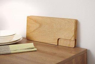 kirisai 桐のカッティングプレート角