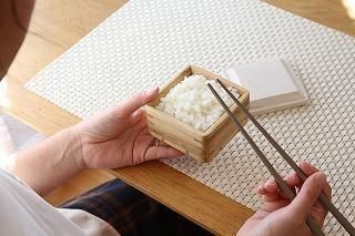 kirisai 桐のレンジでごはん鉢小