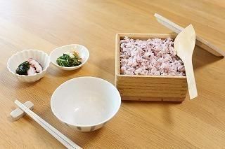 kirisai 桐のレンジでごはん鉢大