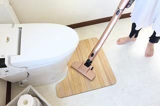 kirisai 桐のはっ水消臭トイレマット 60×55cm