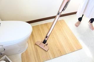 kirisai 桐のはっ水消臭トイレマット 60×80cm