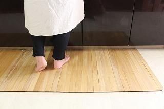 kirisai 桐のはっ水消臭キッチンマット 90×120cm