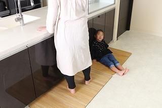 kirisai 桐のはっ水消臭キッチンマット 90×120cm