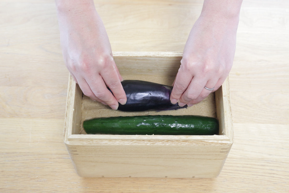 kirisai 桐の冷蔵ぬか漬け鉢 大