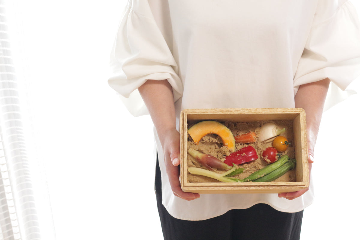 kirisai 桐の冷蔵ぬか漬け鉢 大