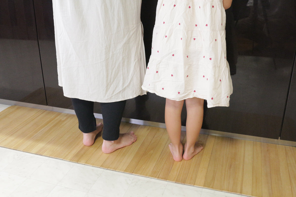 kirisai 桐の撥水キッチンマット 45×180cm