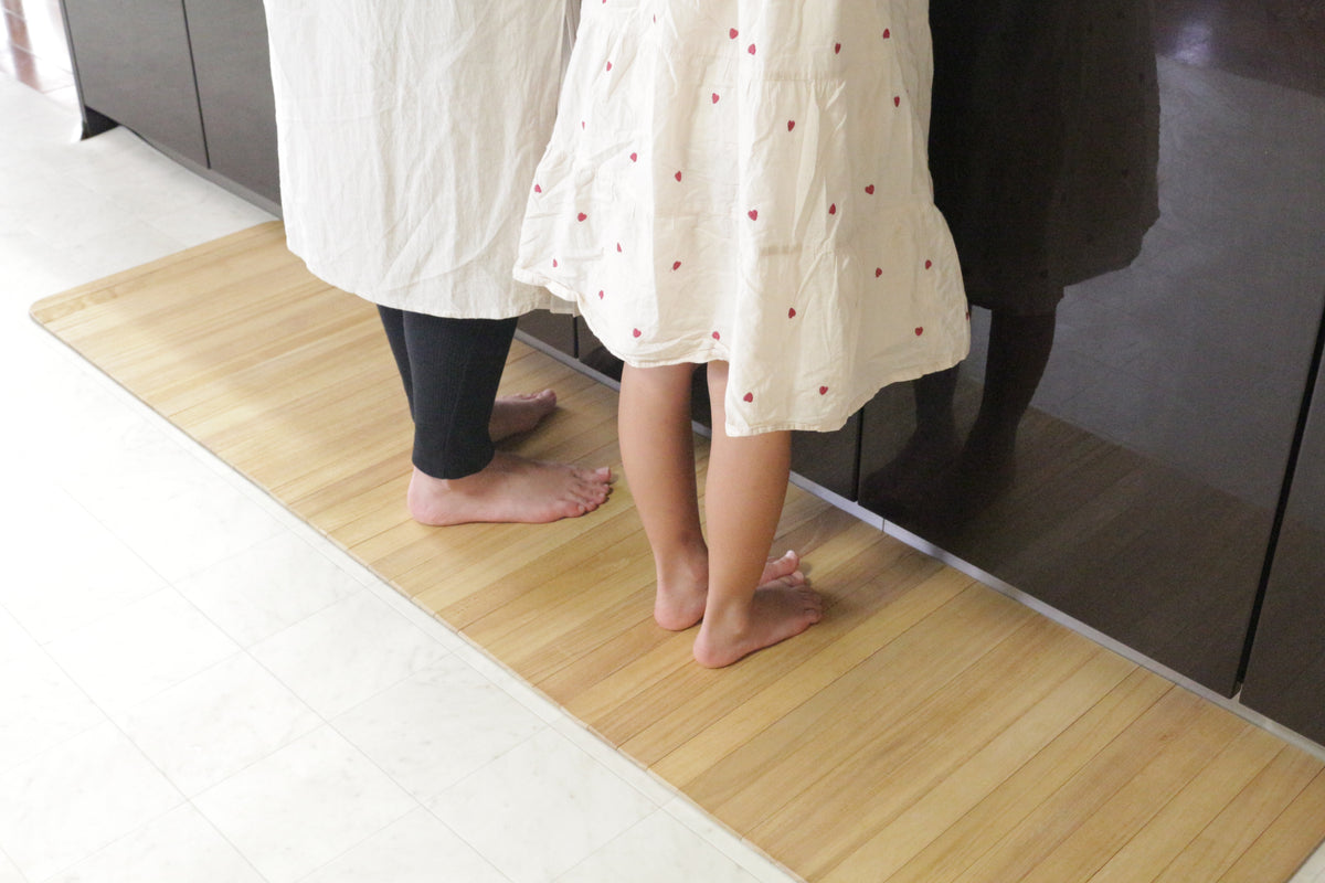 kirisai 桐の撥水キッチンマット 45×180cm