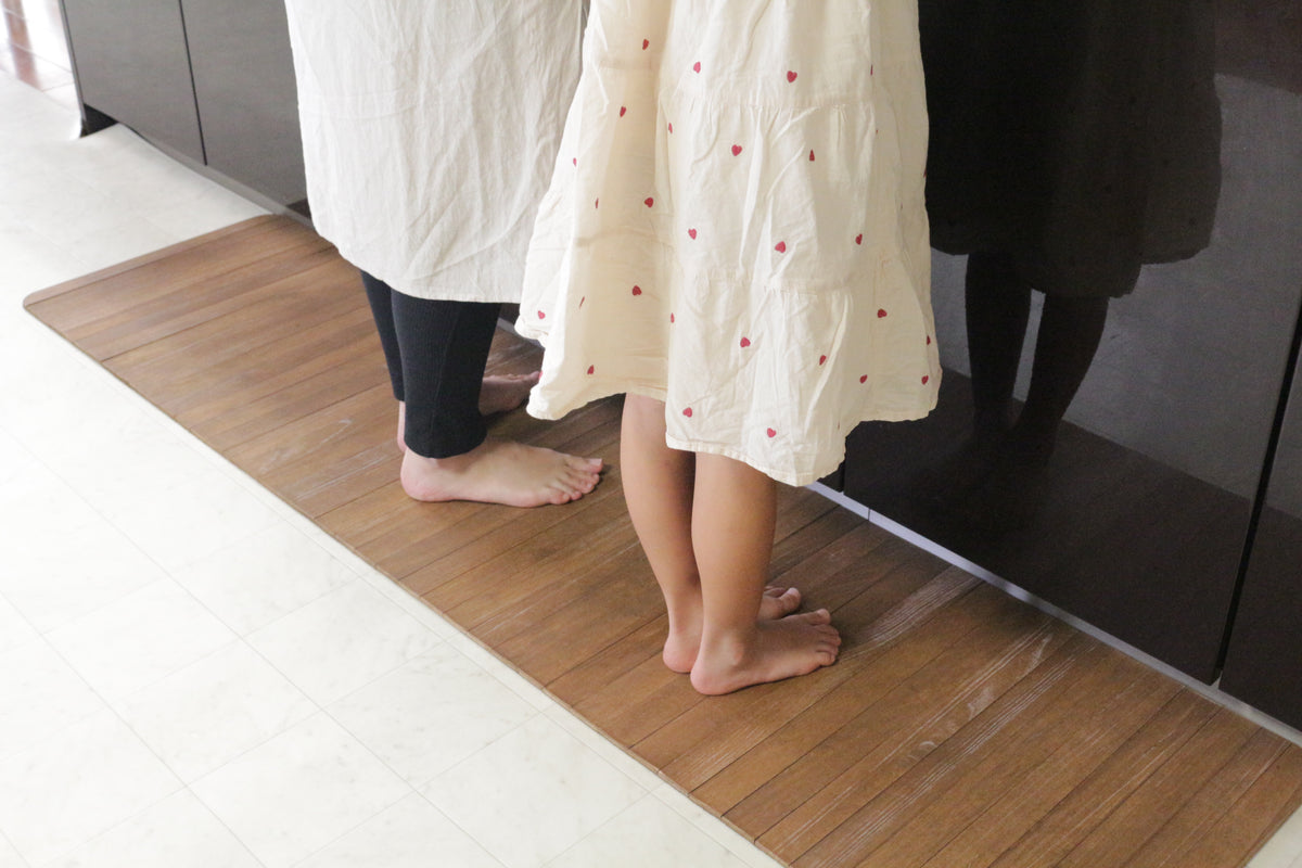 kirisai 桐の撥水キッチンマット 45×180cm
