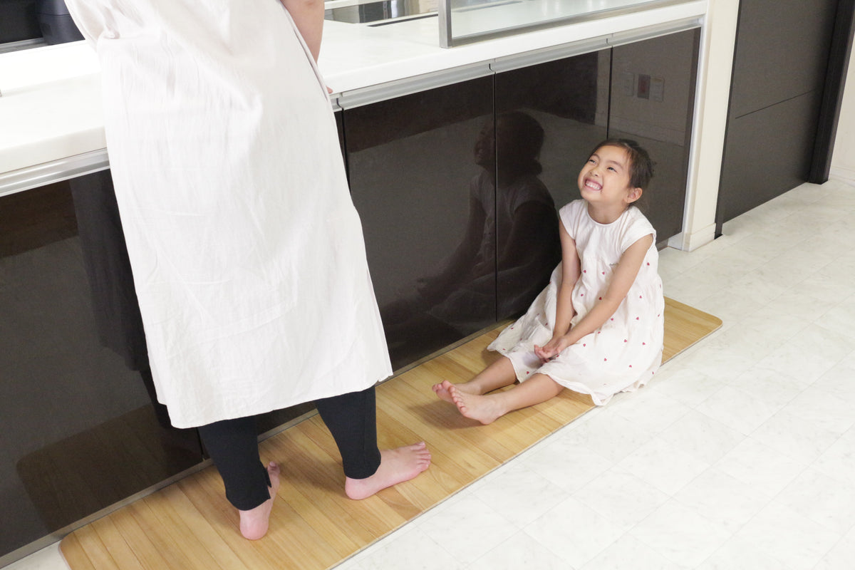 kirisai 桐の撥水キッチンマット 45×180cm