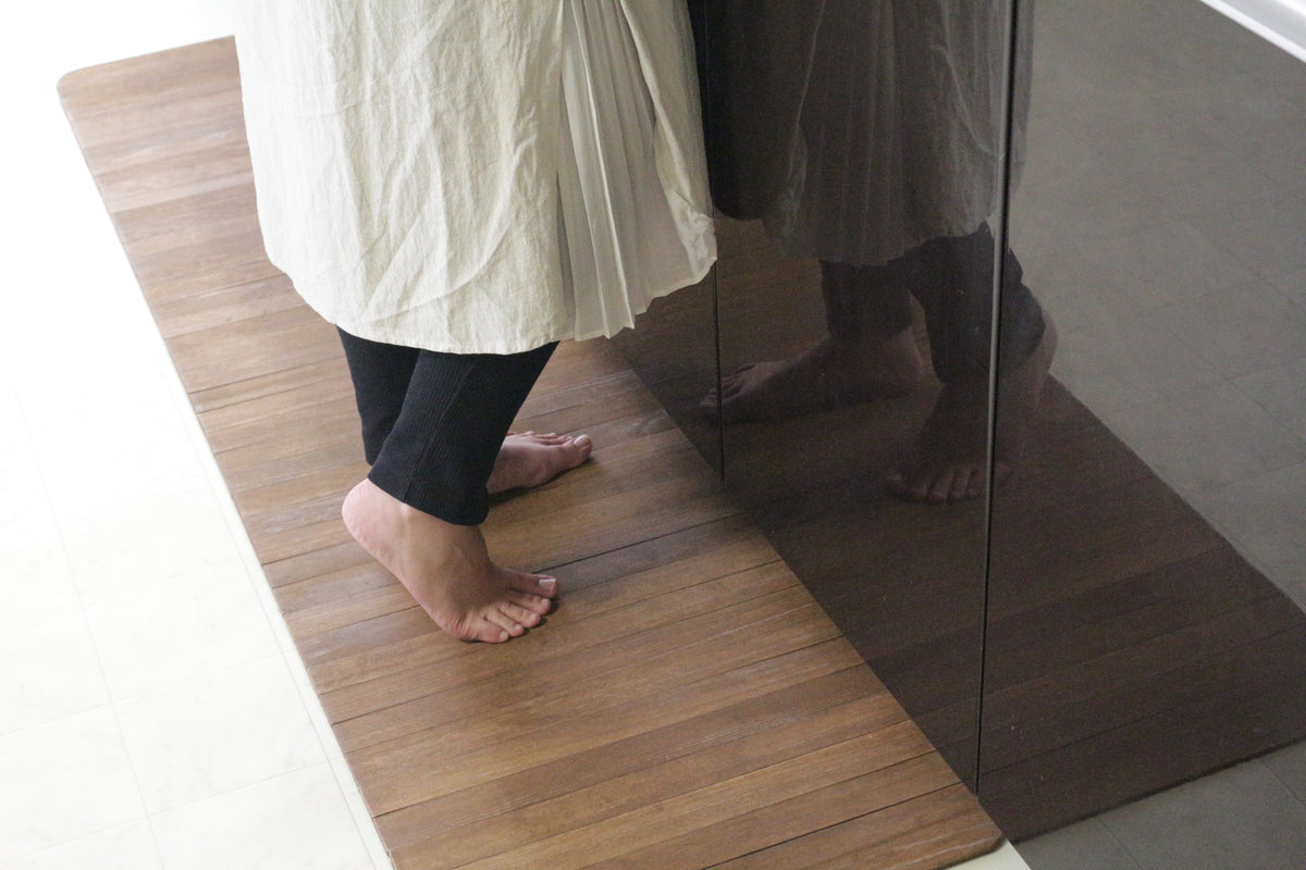 kirisai 桐の撥水キッチンマット 45×180cm